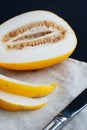 Korean melon Royalty Free Stock Photo