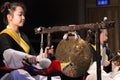 Korean musician. jing player.