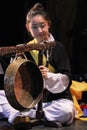 Korean musician. jing player.