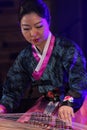 Korean musician. kayagum player.