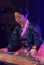 Korean musician. kayagum player.