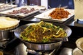 Korean noodle in restaurant buffet