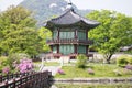 Korean Palace, Gyeongbokgung Pavilion, Seoul, South Korea