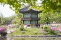 Korean Palace, Gyeongbokgung Pavilion, Seoul, South Korea