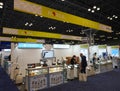 Korean pavilion with modern materials and equipment on display at the Greater NY Dental Meeting at Jacob Javits Convention Center