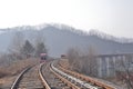 Korean Rail Bike carts activities Royalty Free Stock Photo