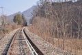 Korean Rail Bike carts activities Royalty Free Stock Photo