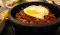 Korean Rice - Bibim Bap Royalty Free Stock Photo