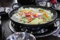 Korean Shabu Shabu. Royalty Free Stock Photo