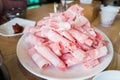 Korean shabu Royalty Free Stock Photo