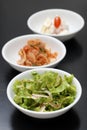 Korean side dishes Royalty Free Stock Photo