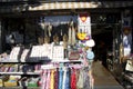 Korean souvenir store hanbok hanji brush