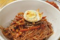 Korean spicy cold noodles