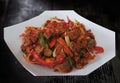 Korean spicy traditional food Royalty Free Stock Photo