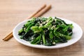 Korean spinach salad (Sigeumchi namul), Korean side dish