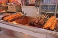 Korean Style sausage beef chicken stick skewers