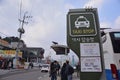 Korean city Taxi stand signage