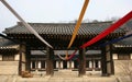 Korean temple Royalty Free Stock Photo