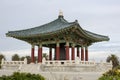 Korean temple with bell Royalty Free Stock Photo