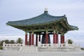 Korean temple with bell Royalty Free Stock Photo