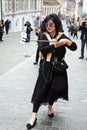 Korean tourists enyoing Kravata's day parade,Zagreb,4