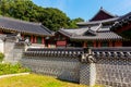 Korean traditional architecture Royalty Free Stock Photo