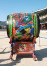 Korean traditional drum called 'Buk' Royalty Free Stock Photo