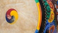 Korean traditional drum Royalty Free Stock Photo