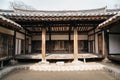 Korean traditional house at Gyeongju Yangdong village in Korea Royalty Free Stock Photo