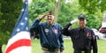 Korean Veteran at Memorial Day Ceremony