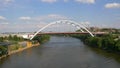 Korean Veterans Blvd Bridge to Nashville - NASHVILLE, UNITED STATES - JUNE 17, 2019