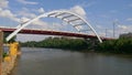 Korean Veterans Blvd Bridge to Nashville - NASHVILLE, UNITED STATES - JUNE 17, 2019