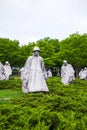 Korean Veterans Memorial in Washington, DC