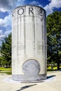 Korean War Memorial in Indianapolis
