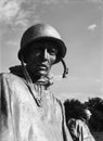 Korean War Memorial Soldier Royalty Free Stock Photo