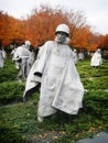 Korean War Memorial in Washington D.C. Royalty Free Stock Photo