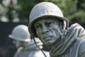 KOREAN WAR SCULPTURE Royalty Free Stock Photo