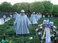 The Korean War Veterans Memorial Royalty Free Stock Photo