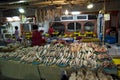 Korean women working at fish market