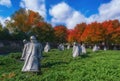Korean War National Monument Memorial Fall Colors
