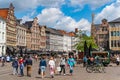 Korenmarkt, a city square in Ghent, Belgium