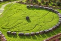 Koricancha complex in Cusco, Peru. Koricancha was the most important temple in the Inca Empire, dedicated to the Sun God
