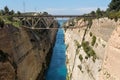 Korinth Bridge in Greece