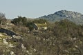 Old house, National Park .. Kornati. Croatia Royalty Free Stock Photo