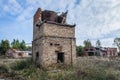 Korohod kolkhoz, Chernobyl Exclusion Zone, Ukraine Royalty Free Stock Photo