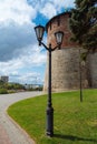 Koromyslova tower of the Kremlin in Nizhniy Novgorod city, Russia