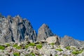 Korona peak in Ala Archa national park, Tian Shan mountains