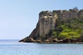 Koroni castle at Greece Royalty Free Stock Photo