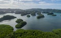 Koror Island in Palau. Archipelago, part of Micronesia Region Royalty Free Stock Photo