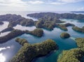 Koror Island in Palau. Archipelago, part of Micronesia Region Royalty Free Stock Photo